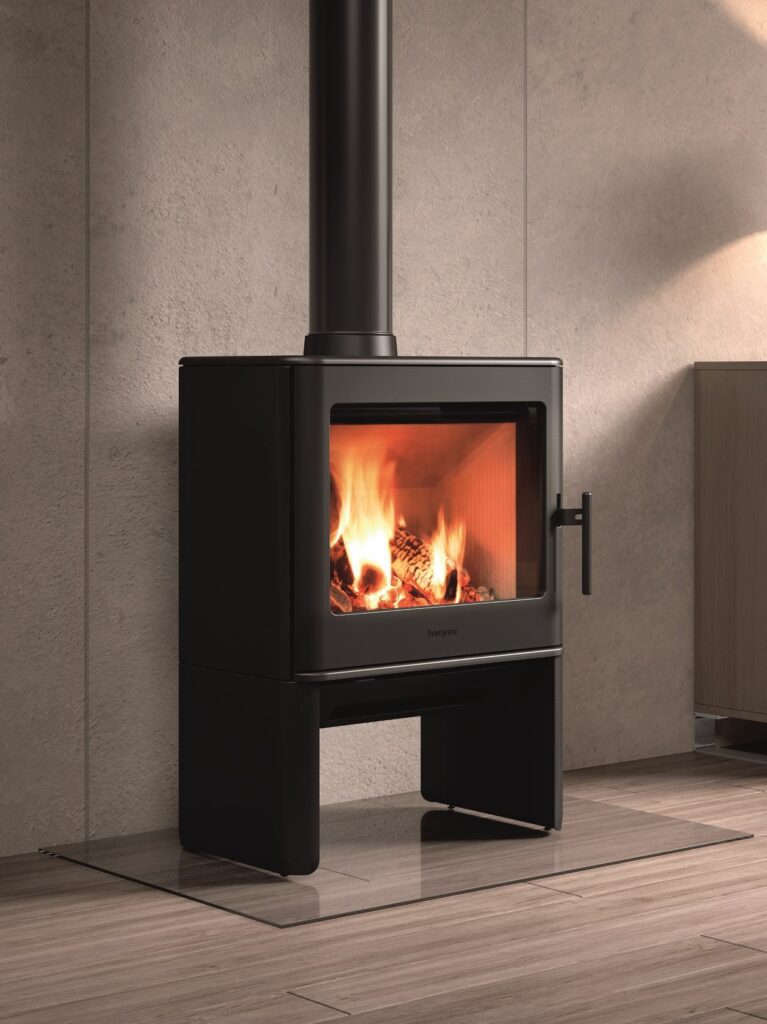 Hergom E-40 Freestanding Wood Heater - Abbey Fireplaces